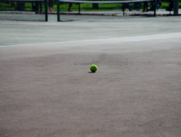 Construction terrain de tennis en béton poreux Saint-Tropez