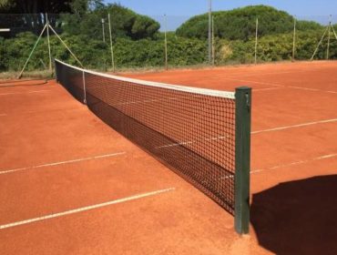 construction court de tennis terre battue à Aix-en-Provence